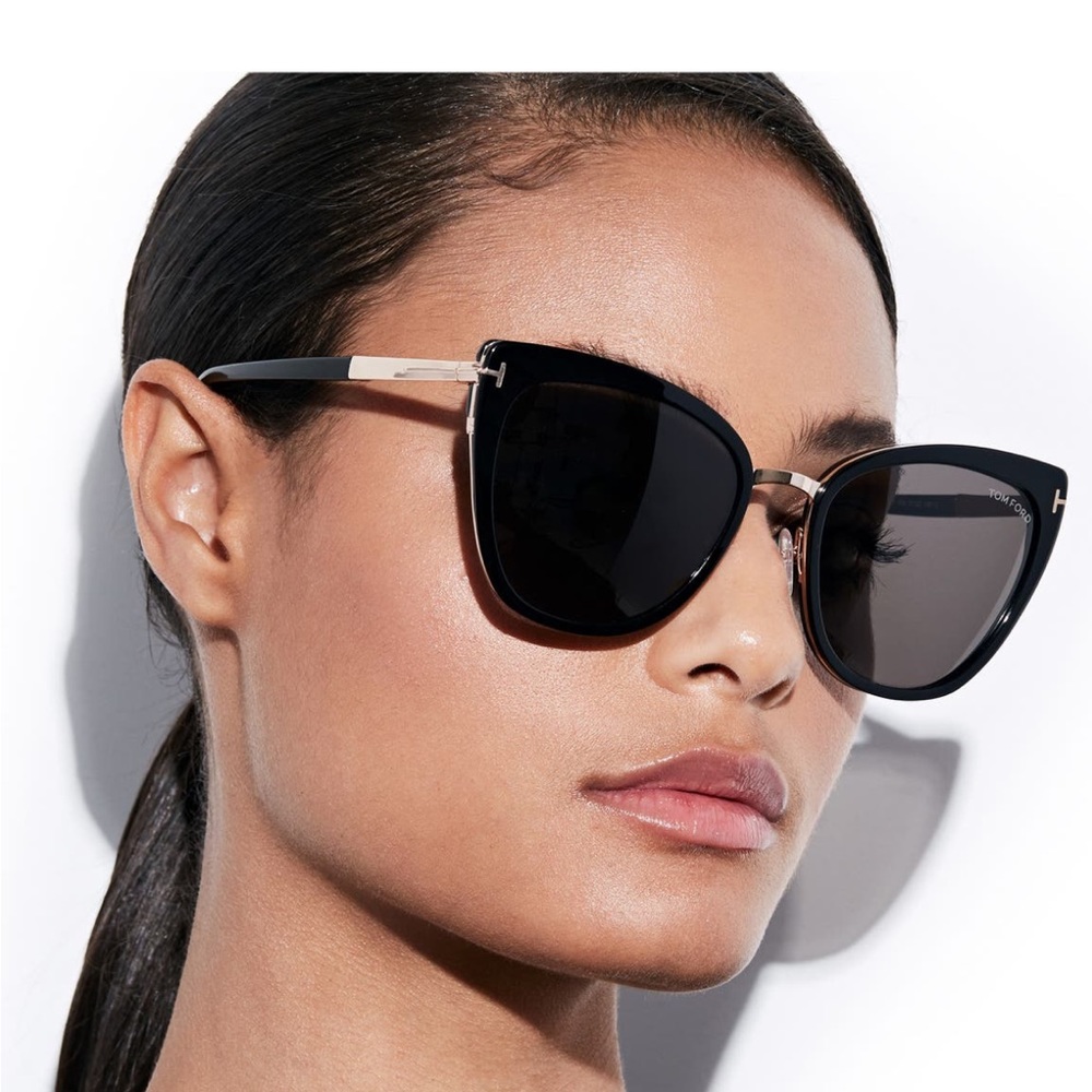 Tom Ford Simona 56mm Cat Eye Sunglasses